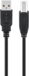 Wentronic goobay USB-kabel 5m Sort
