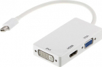Extra Digital Adapter mini DisplayPort į HDMI, DVI, VGA