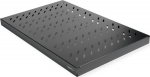 ROLINE Rack - Regal - 700 mm deep, Tragf&auml;higkeit 50 kg - RAL 9005, Jet Black - 1U - 48.3 cm (19")