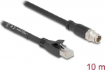 Delock Netzwerkkabel - 8 pin M12-X (M) zu RJ-45 (M)