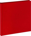 Walther My Heart rot 20x20 40 wei&szlig;e S. Leineneinband FA243R