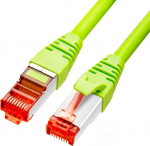 PATCHCORD TWISTED GETFORT CAT.6A S/FTP LSOH 0.25m zielony