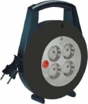 Brennenstuhl Vario Line Socket/Cable drum - 4 Stik - 5 m