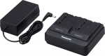 PANASONIC DUAL BATTERY CHARGER AG-BRD50E FOR THE AG-VBR SERIES OF BATTERIES