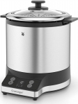 WMF KITCHENminis rice cooker with lunch-to-go box, Edelstahl, 1 l, LED, Glas, 220 W, 220 - 240 V