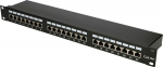 Extralink CAT5E STP V2 Patch Panel, 24 Ports
