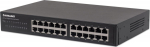 INTELLINET 24-Port Gigabit Switch Desktop & 19"Rackmount Met