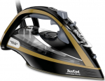 Tefal FV9865E0 iron Dry & Steam iron Durilium Autoclean soleplate 3000 W Black, Gold