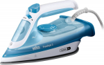 Braun FI 3144 BL, Dry- & Steam iron, Ceramic soleplate, 2 m, 170 g/min, Blau, 45 g/min