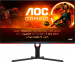 AOC Gaming U32G3X/BK 32 IPS 3840 x 2160 (4K) HDMI DisplayPort 144Hz