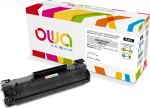 Armor OWA - Schwarz - compatible - wiederaufbereitet - Toner cartridge (Alternative zu: Canon CRG-713, HP CB436A)