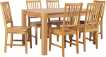 Dining set CHICAGO NEW table 140x90cm and 6 chairs