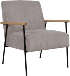 Armchair JADE 63x75.5xH85.5cm, greyish beige