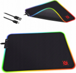 KIN Washer Defender Washer Defender Gaming BLACK L LIGHT 350x300x4mm backlight LED RGB