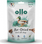 OLLO Air-Dried Duck strips - dog treat - 80g