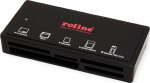 ROLINE USB3.2 Gen1 Multi Card externally black - Card reader
