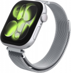 Spigen Pasek Spigen WBM4 Band do Apple Watch 8 / 9 / 10 / 11 / SE 40/41/42mm Silver