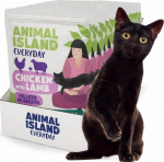 ANIMAL ISLAND Chicken with lamb Fillets in broth - wet cat food - 12x85g