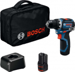 BOS Bosch Cordless Drill GSR 12V-32 Professional 12Volt blue/schwarz 2x Li-Ionen Akku 2