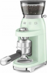 Smeg CGF03PGEU 50&rsquo;s Style Coffee Grinder Pastel green