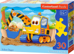 1565 Castorland Puzzle 30 -Yellow Excavator (03464)