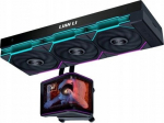 Lian Li HydroShift II OLED Curved 360 UNI FAN TL AiO-Wasserk&uuml;hlung, 360 mm, OLED display, TL-FLEX fan - schwarz