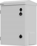 Lanberg WAH1-3450-00S 10" wall-mounted Rack cabinet hermetic IP55 for wall/pole mounting 340x250x500 grey (assembled)