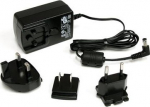 StarTech.com DC Adapter - 12V Adapter - 1.5A - Universal Power Adapter - AC Adapter - DC Power Supply - DC Power Cord - Replacement Adapter (IM12D1500P) - power adapter - AC 100-240 V - svart - for P/N: IES81GW, ST121HDBTL, ST121HDBTSC, SV231DPDDUA2, ...