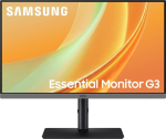 Samsung Monitor 24 cale Essential G32H IPS 1920x1080 FHD 16:9 1xDP 1xHDMI 1xD-Sub 4xUSB-A 1xUSB-B 1ms 144Hz HAS+PIV flat 2Yd2d (LS24HG320EUXEN)