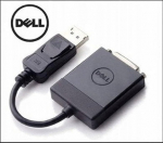 DEL Dell DisplayPort to DVI-D video, converter adapter Monitor Av
