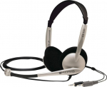 Koss | Headphones | CS100 | Wired | On-Ear | Microphone | Black/Gold