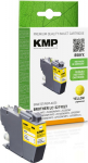 KMP Patrone Brother LC3219XLY yellow 1500 S. B58YX refilled