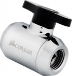 Corsair Fitting (valve),XF Adapter (Shut off ball valve; chrome)