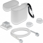 DELOCK Apple AirPods Accessory set white