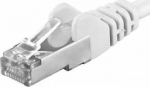PremiumCord PREMIUMCORD Patch kabel CAT6a S-FTP, RJ45-RJ45, AWG 26/7 0.5m white