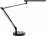 Valgusti UNILUX Mamboled 2.0, integreeritud LED lamp 5.8W, 3000K/4000K/5000K, 900Lux 35cm k&otilde;rgusel/alus+klamber, must