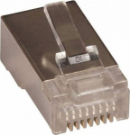 Lanview RJ45 FTP plug Cat5e for AWG, 24-26 stranded conductor 10