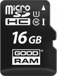 GOODRAM Karta microSDHC 16GB CL10 + adapter