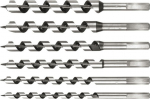 Hexagonal spiral drill bit for wood 10 12 14 16 18 20mm zestaw (22465)