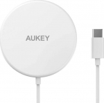 AUKEY LC-A1 White Wireless charger MagSafe Qi 15W USB C