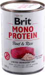 BRIT Mono Protein Beef & Rice - wet dog food - 400g