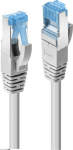 LINDY Patchkabel Cat.6A S/FTP TPE, grau 0.3m