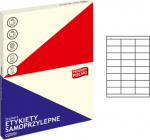 GRAND Stickers 011 white 70x33.8mm 24/A4 100pcs