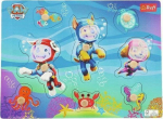 Trefl Puzzle wooden for children PREMIUM Psi Patrol paw 16316