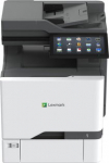 Lexmark CX735adse - Multifunction printer - color - laser - Legal (216 x 356 mm) (original) - A4/Legal (media) - up till 50 sidor/minute (copying) - up till 50 sidor/minute (printing) - 650 ark - 33.6 Kbps - USB 2.0-host, USB 2.0, Gigabit LAN