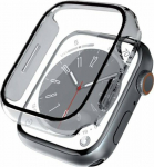 Crong Crong Hybrid Watch Case - Case with glass Apple Watch 44mm (Clear)
