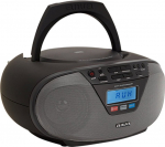 Aiwa BBTU-400BK portable stereo system Analog & digital 6 W FM Black MP3 playback