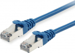 Equip Patchkabel Cat6 S/FTP 2xRJ45 0.15m blue LSZH polybag