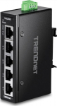 TRENDnet 5-Port Industrial Fast Ethernet DIN-Rail MiniSwitch