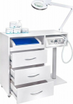 Activeshop Unit podiatry Y-300 z milling machine with extractor, sterilizer, lamp